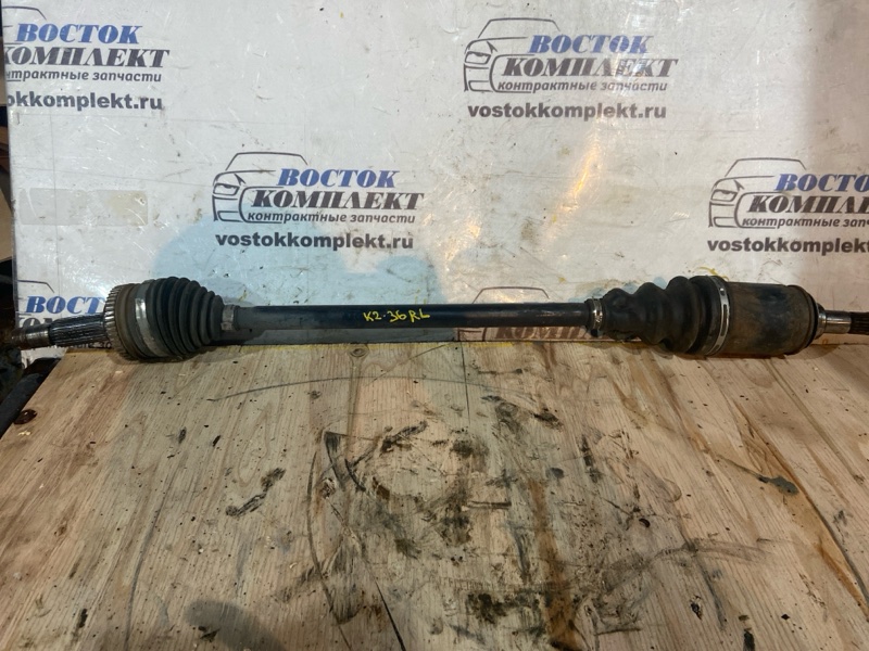 Привод Toyota Vitz 2012 NSP135 1NR-FE зад лев