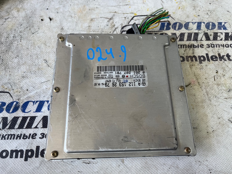 Блок управления ДВС Mercedes-Benz E320 W211 112949