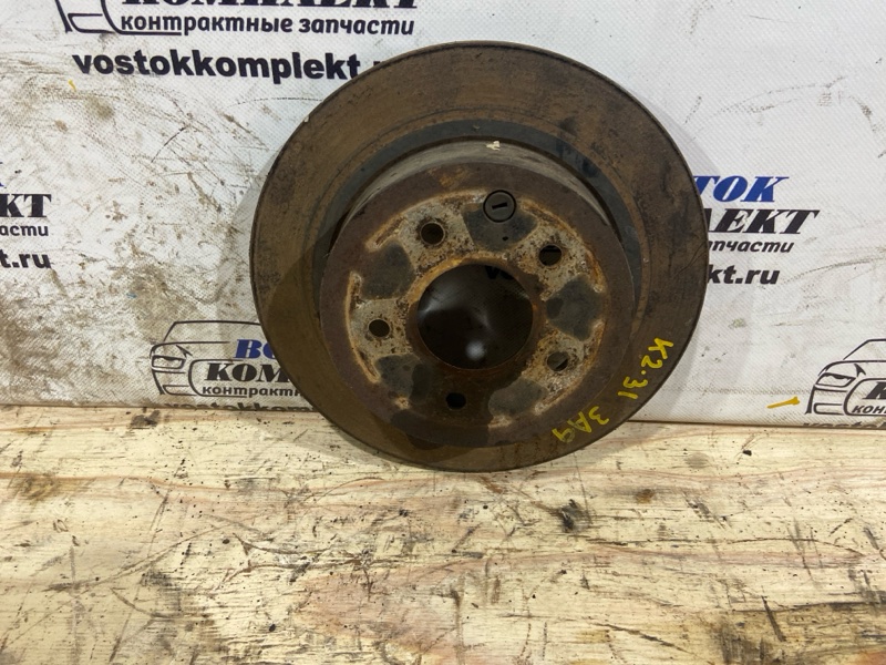 Диск тормозной Nissan X-Trail NT31 MR20DE зад лев