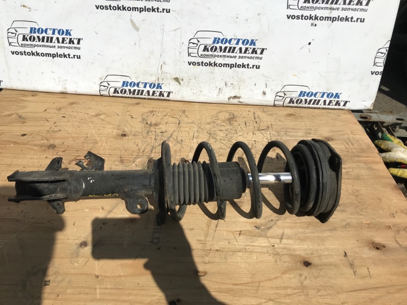 Стойка подвески Nissan Cube 2003 BNZ11 CR14DE перед лев