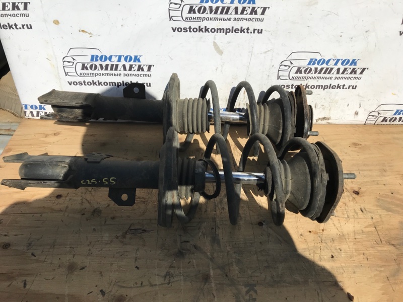 Стойка подвески Toyota Isis 2007 ANM10W 1AZ-FSE перед