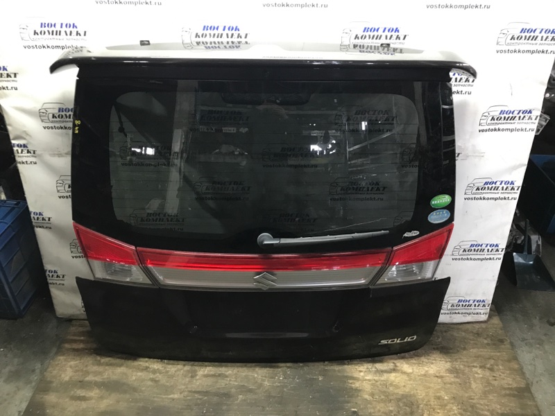 Дверь задняя багажника Suzuki Solio MA15S K12B