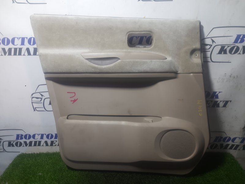 Обшивка двери Nissan Serena 2002 TNC24 QR20DE перед лев