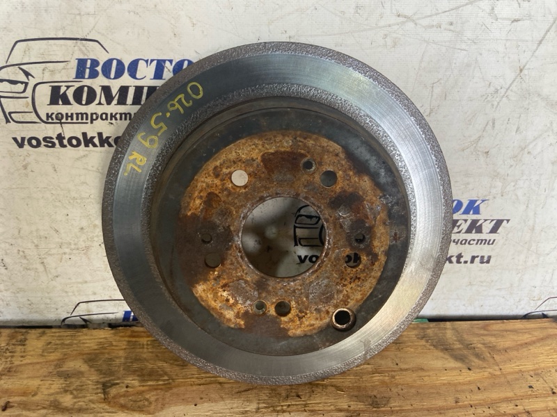 Диск тормозной Honda Elysion 2004 RR4 J30A зад лев