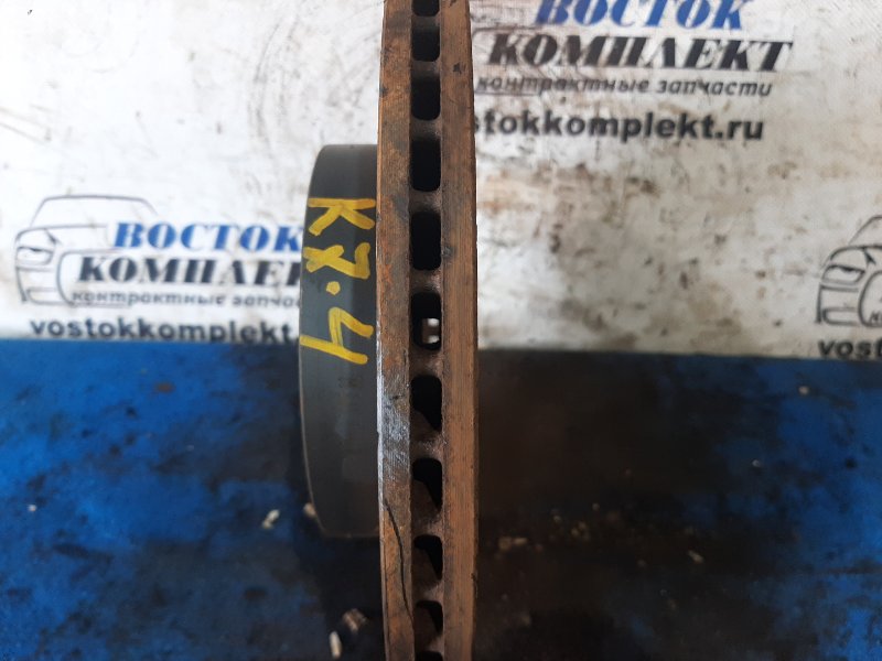 Диск тормозной Toyota IQ 2011 KGJ10 1KR-FE перед