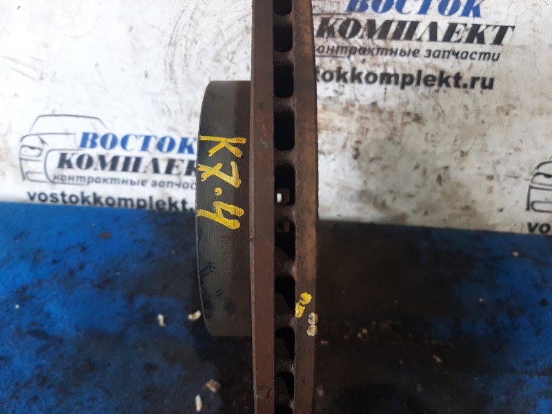 Диск тормозной Toyota IQ 2011 KGJ10 1KR-FE перед