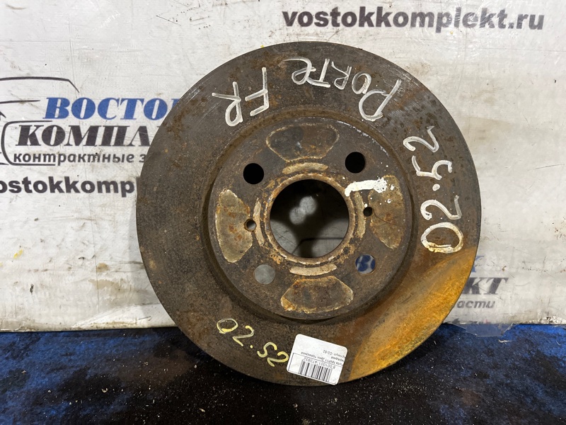 Диск тормозной Toyota Porte NNP11 1NZ-FE перед