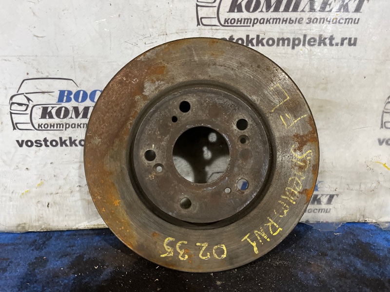 Диск тормозной Honda Stream RN1 D17A перед