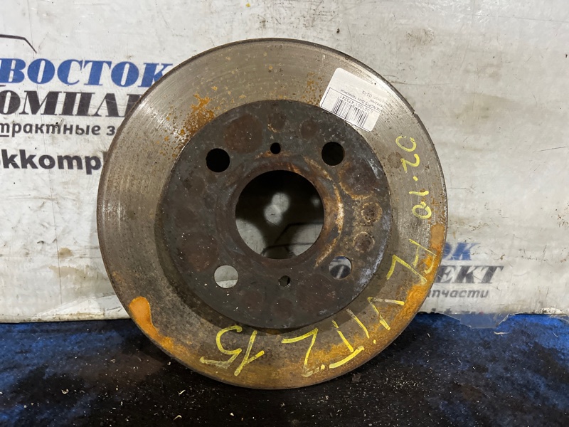 Диск тормозной Toyota Vitz NCP15 2NZ-FE перед