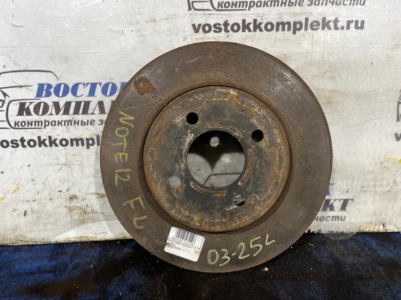 Диск тормозной Nissan Note E12 HR12DDR перед