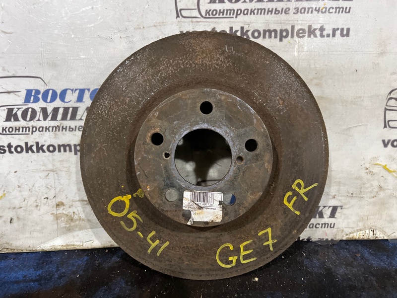 Диск тормозной Subaru Impreza GE7 EJ20 перед