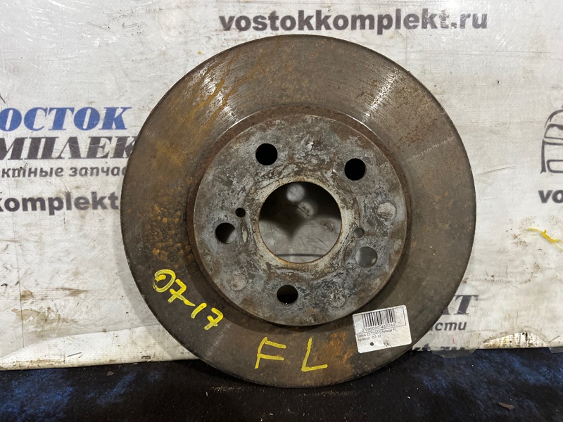 Диск тормозной Toyota Celica ZZT230 1ZZ-FE перед