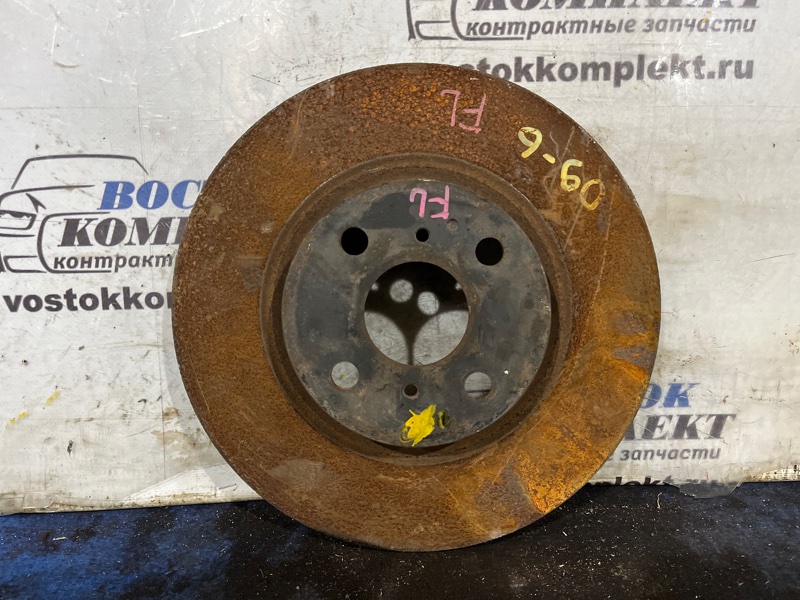 Диск тормозной Toyota Ractis SCP100 2SZ-FE перед