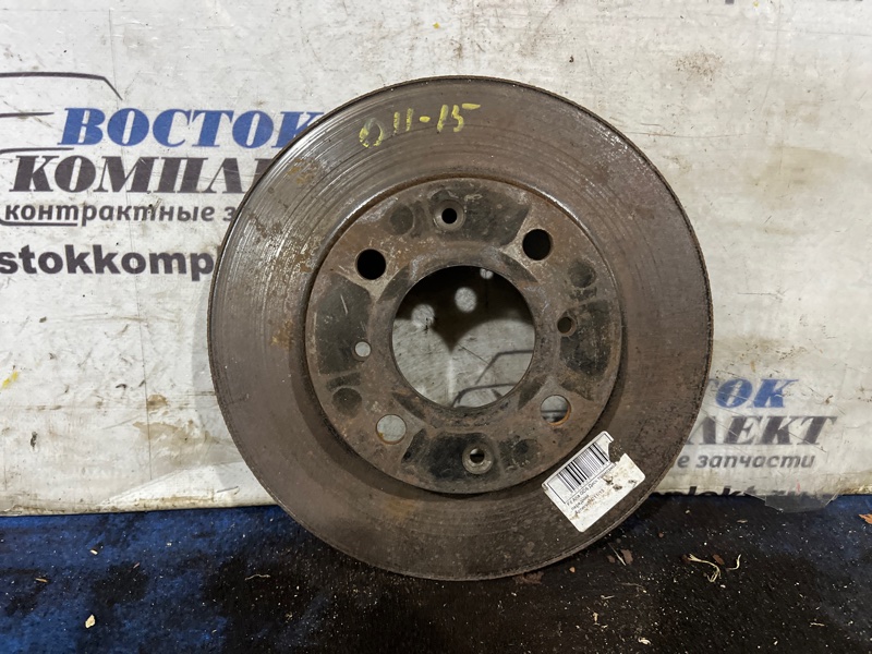 Диск тормозной Honda Fit Aria GD6 L13A перед