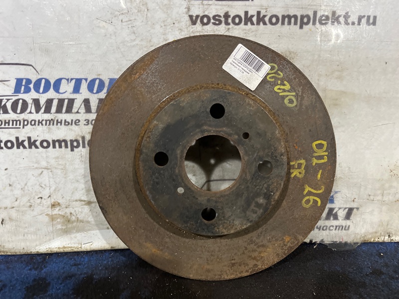 Диск тормозной Toyota Will Cypha NCP70 2NZ-FE перед