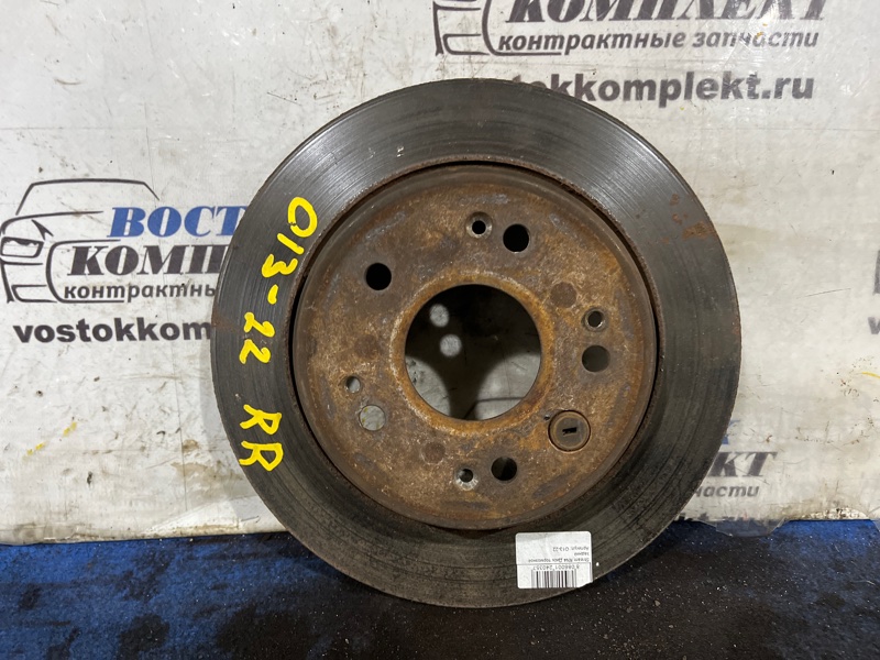 Диск тормозной Honda Stream 2002 RN4 K20A зад