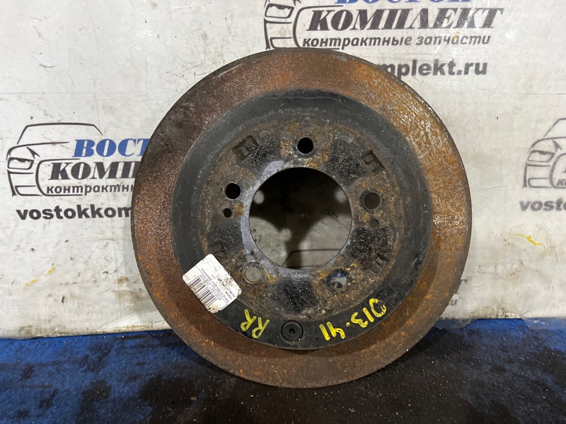 Диск тормозной Mitsubishi Delica D:5 2007 CV5W 4B12 зад