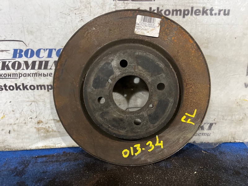 Диск тормозной Suzuki Swift ZC72S K12B перед