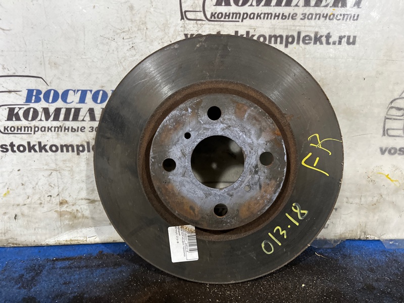 Диск тормозной Toyota Porte 2013 NCP145 1NZ-FE перед