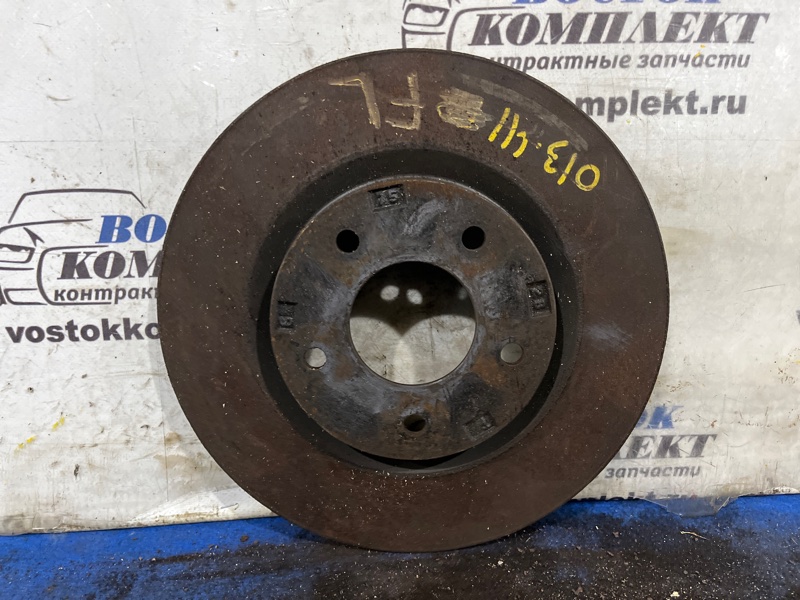 Диск тормозной Mitsubishi Delica D:5 2007 CV5W 4B12 перед