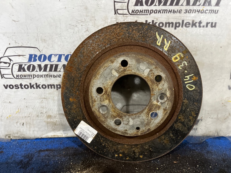 Диск тормозной Mazda Atenza 2004 GY3W L3-VE зад