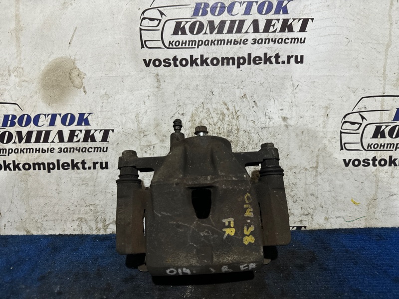 Суппорт Toyota Ractis 2007 SCP100 2SZ-FE перед прав