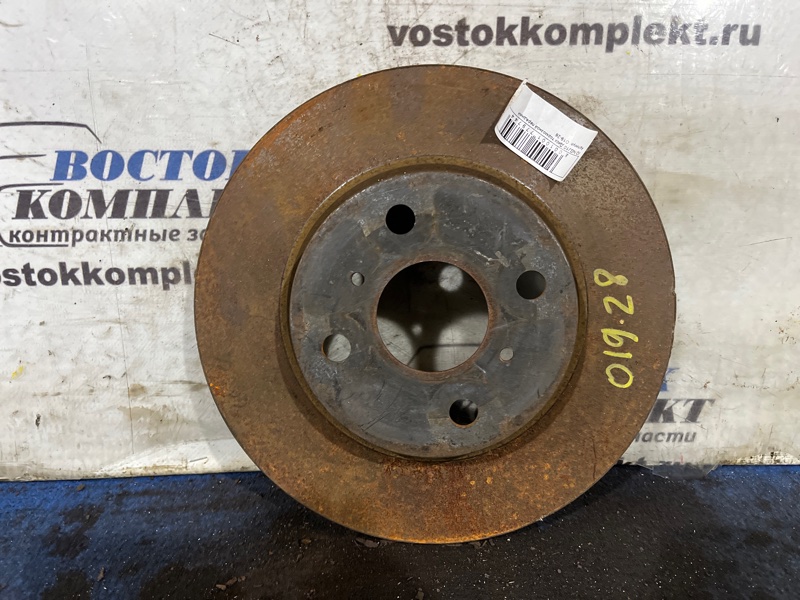 Диск тормозной Toyota IQ 2012 NGJ10 1NR-FE перед