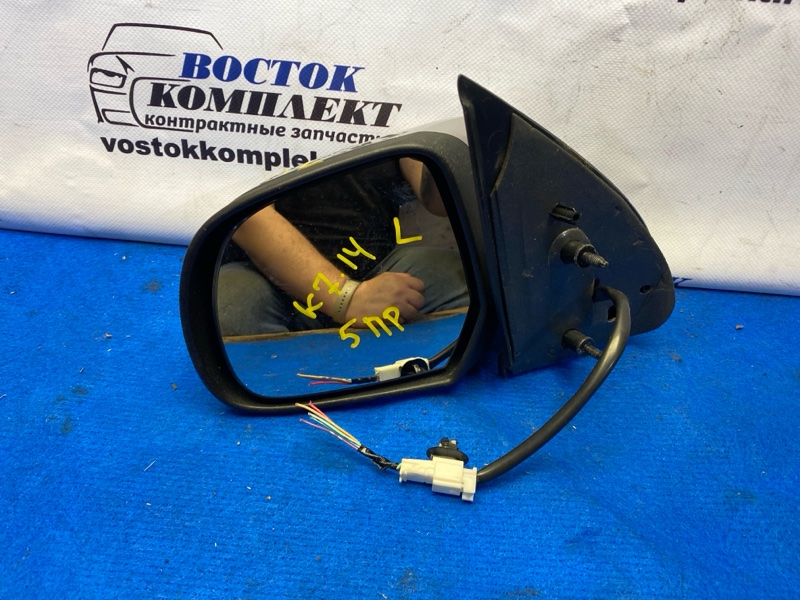 Зеркало боковое Nissan March K13 HR12DE лев