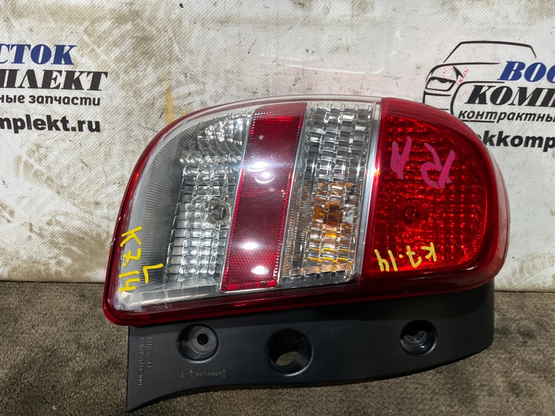 Фонарь стоп-сигнала Nissan March K13 HR12DE лев