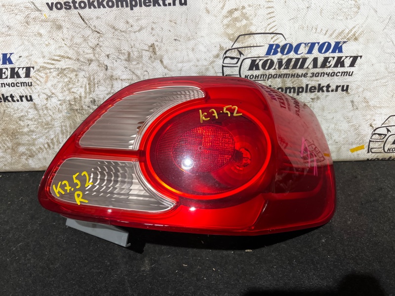 Фонарь стоп-сигнала Toyota Porte 2006 NNP10 2NZ-FE прав