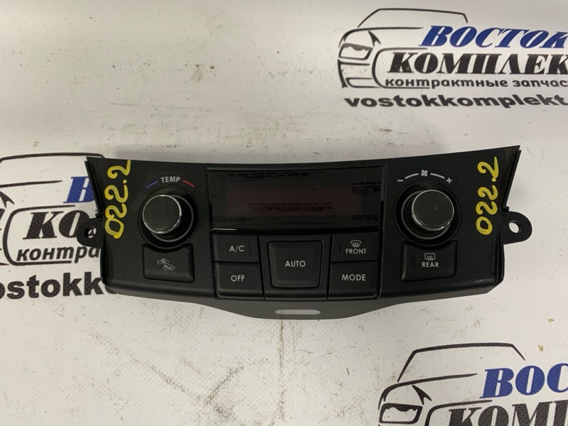 Блок управления климат-контролем Suzuki Swift ZD72S K12B