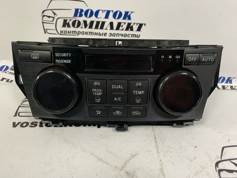 Блок управления климат-контролем Toyota Mark X Zio ANA10 2AZ-FE