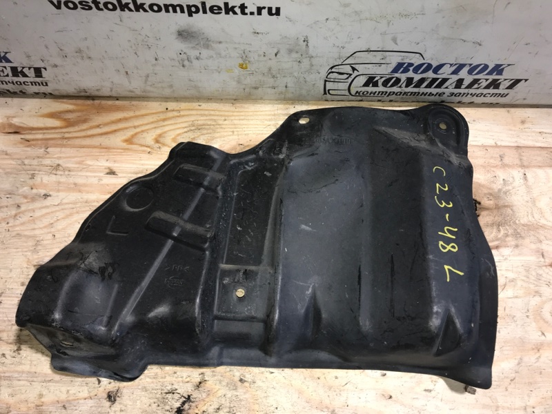 Защита двигателя Nissan Cube 2004 BZ11 CR14DE перед лев