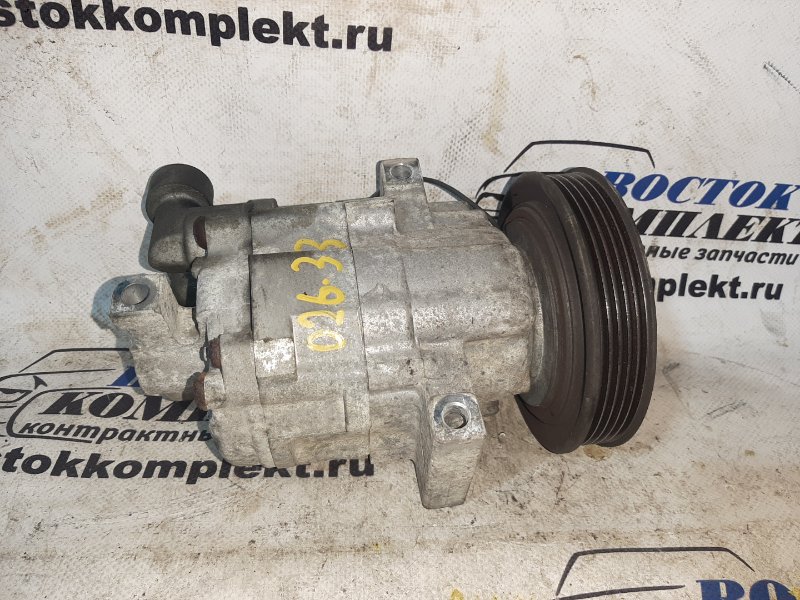 Компрессор кондиционера Nissan Cube 2008 BZ11 CR14DE