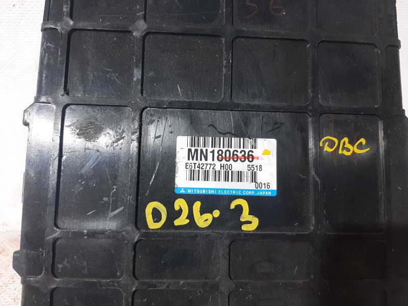 Блок управления ДВС Mitsubishi Lancer 2005 CS5A 4G93