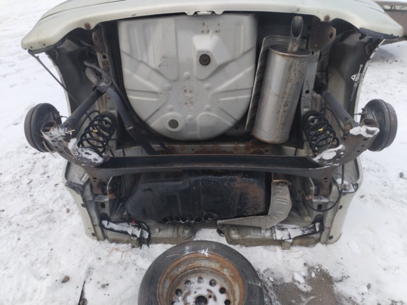 Балка подвески Toyota Vitz 2003 SCP13 2SZ-FE зад