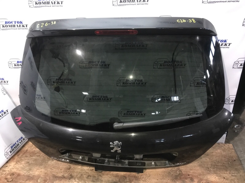 Дверь задняя багажника Peugeot 207 VF3WC5FS 10FHCK
