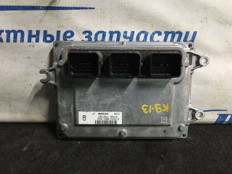 Блок управления ДВС Honda Fit 2011 GE7 L13A