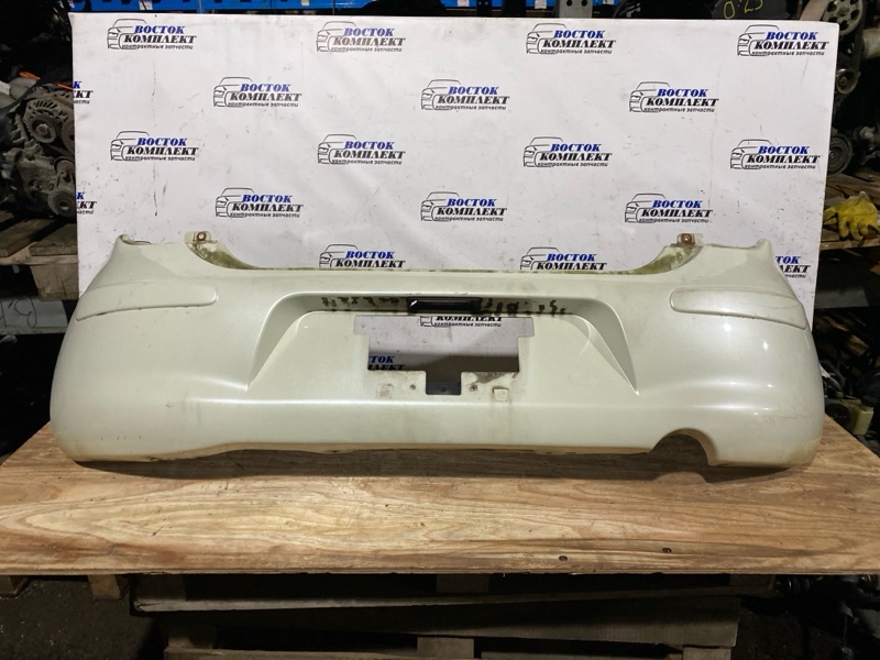 Бампер Nissan March K13 HR12DE зад