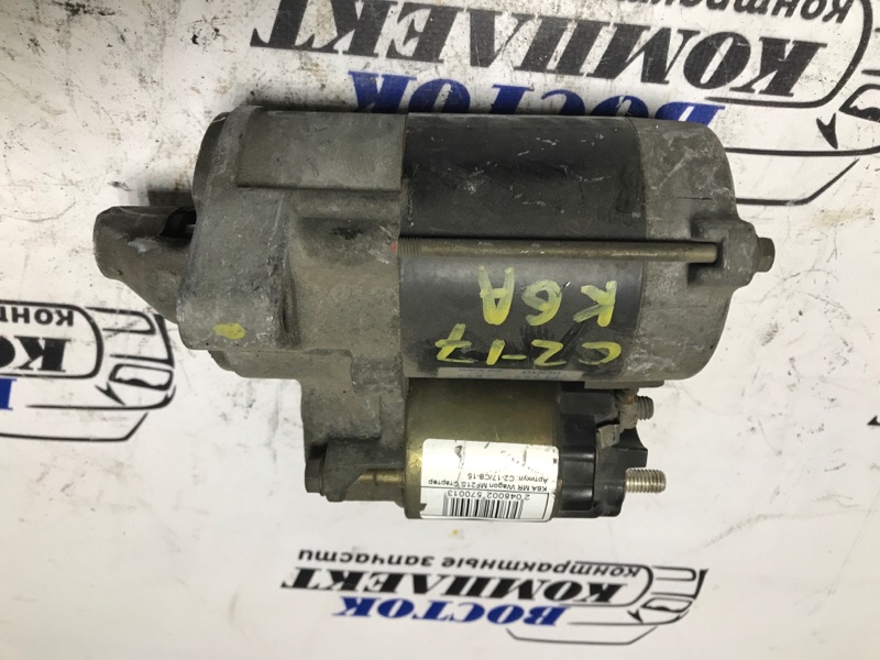 Стартер Suzuki MR Wagon MF21S K6A