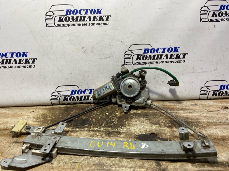 Стеклоподъемный механизм Nissan Bluebird EU14 SR20DE зад лев