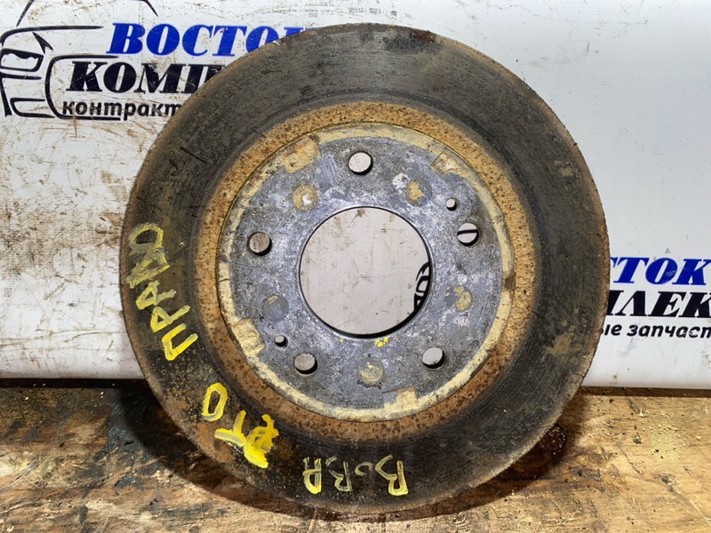 Диск тормозной Mitsubishi Pajero Mini 1995 H56A 4A30-T перед