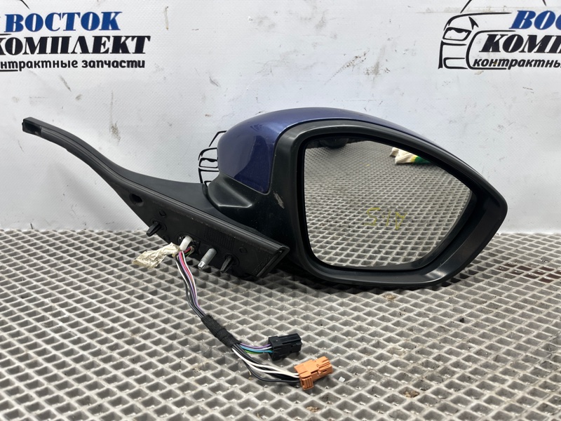 Зеркало боковое Peugeot 208 2013 A9 EP6C перед прав