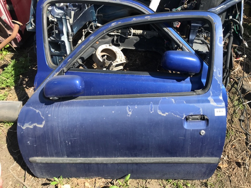 Дверь боковая Nissan March K11 CG10DE перед лев