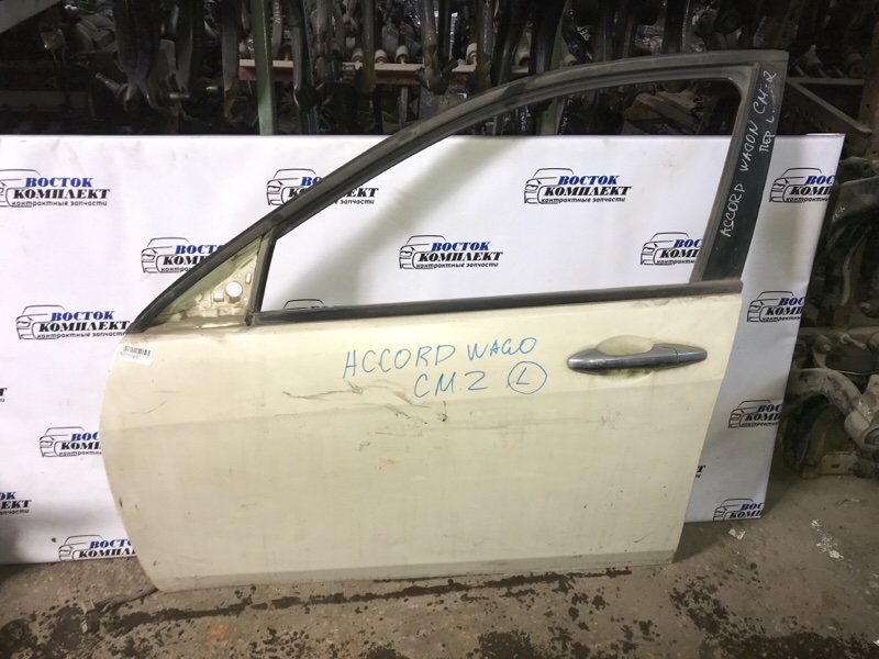 Дверь боковая Honda Accord Wagon 2002 CM2 K24A перед лев