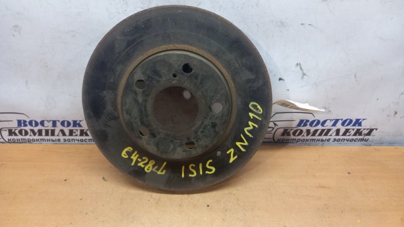 Диск тормозной Toyota Isis ZNM10G 1ZZ-FE перед