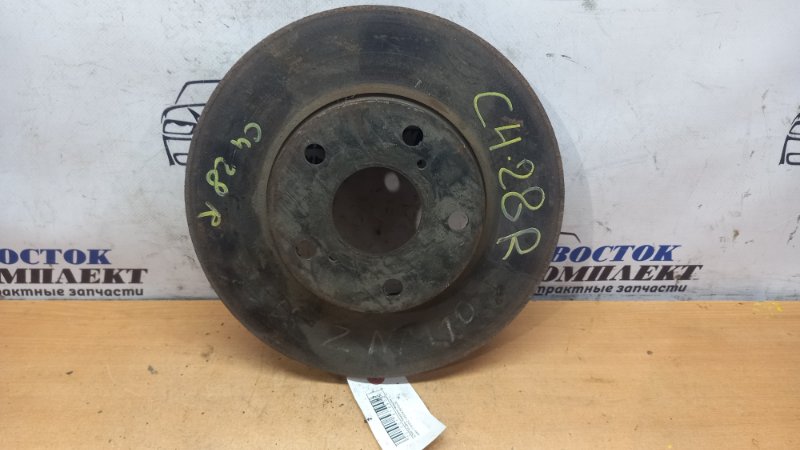 Диск тормозной Toyota Isis ZNM10G 1ZZ-FE перед