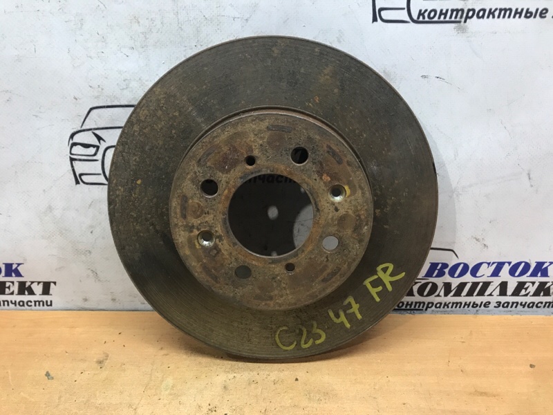 Диск тормозной Honda Mobilio Spike 2004 GK1 L15A перед прав