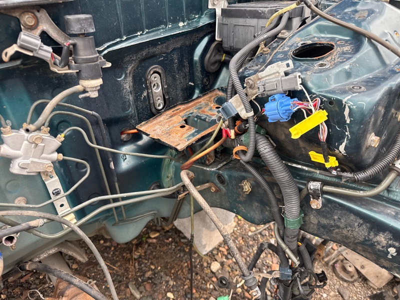 Трубка тормозная Honda Civic Ferio 1996 EK3 D15B перед лев