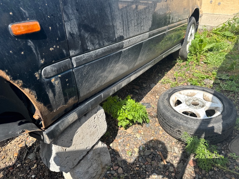 Порог кузова Honda Civic Ferio 1996 EK3 D15B лев